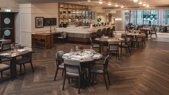 Interior of the Restaurant at UCB