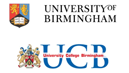 University of Birmingham accreditation logos - University College Birmingham