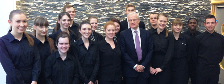 The French Ambassador visits UCB