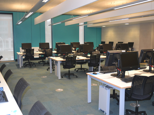 Mcintyre House Computer facilities  -  University College Birmingham