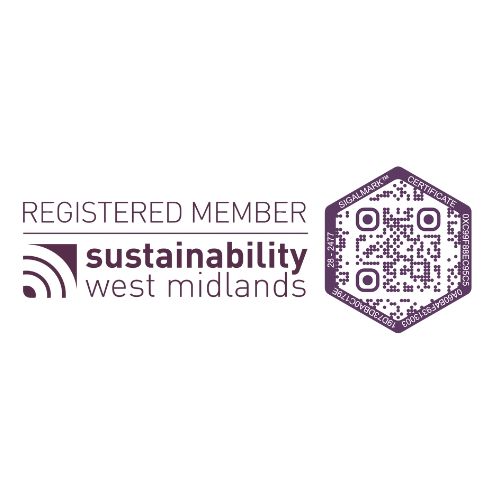 Registered member of Sustainability West Midlands logo