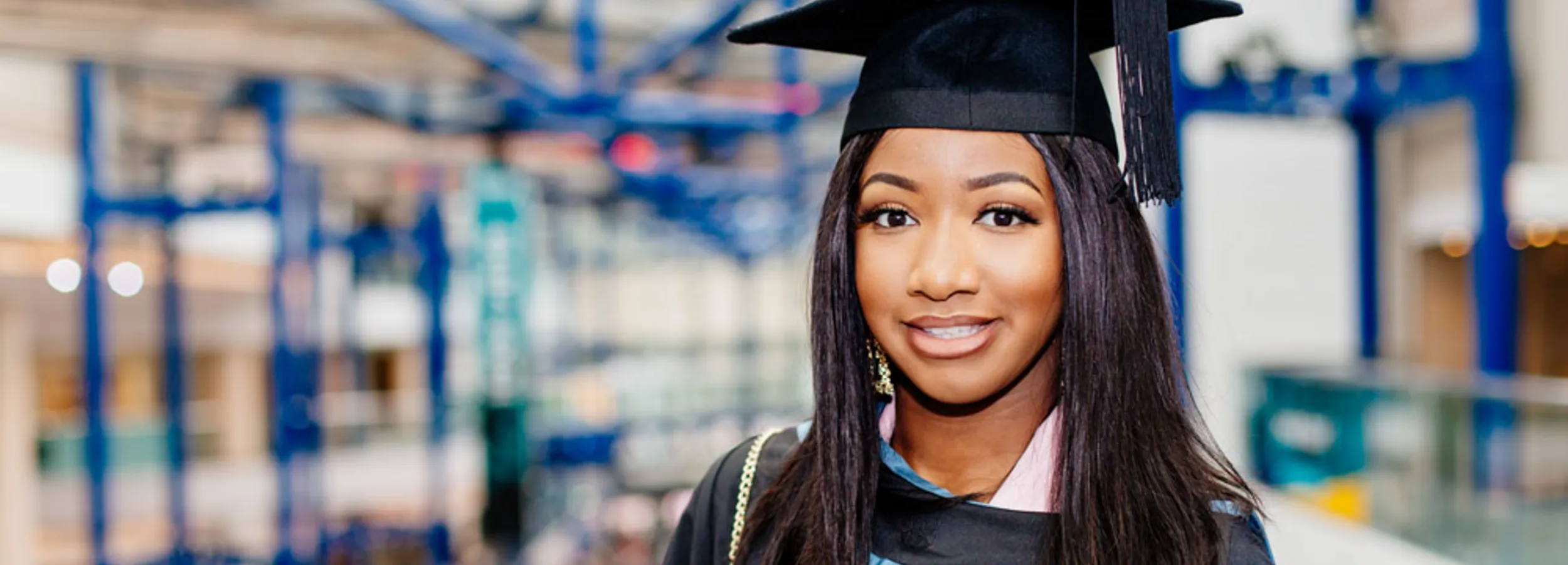 Student graduating from UCB