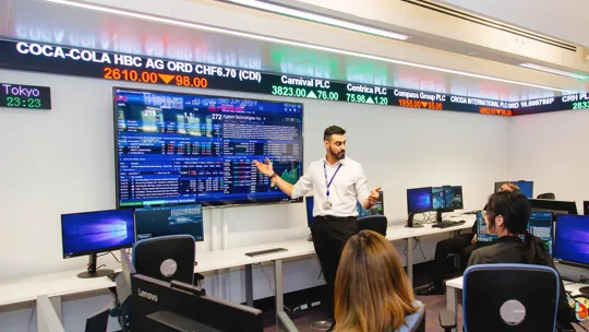 Trading Room 1 at University College Birmingham