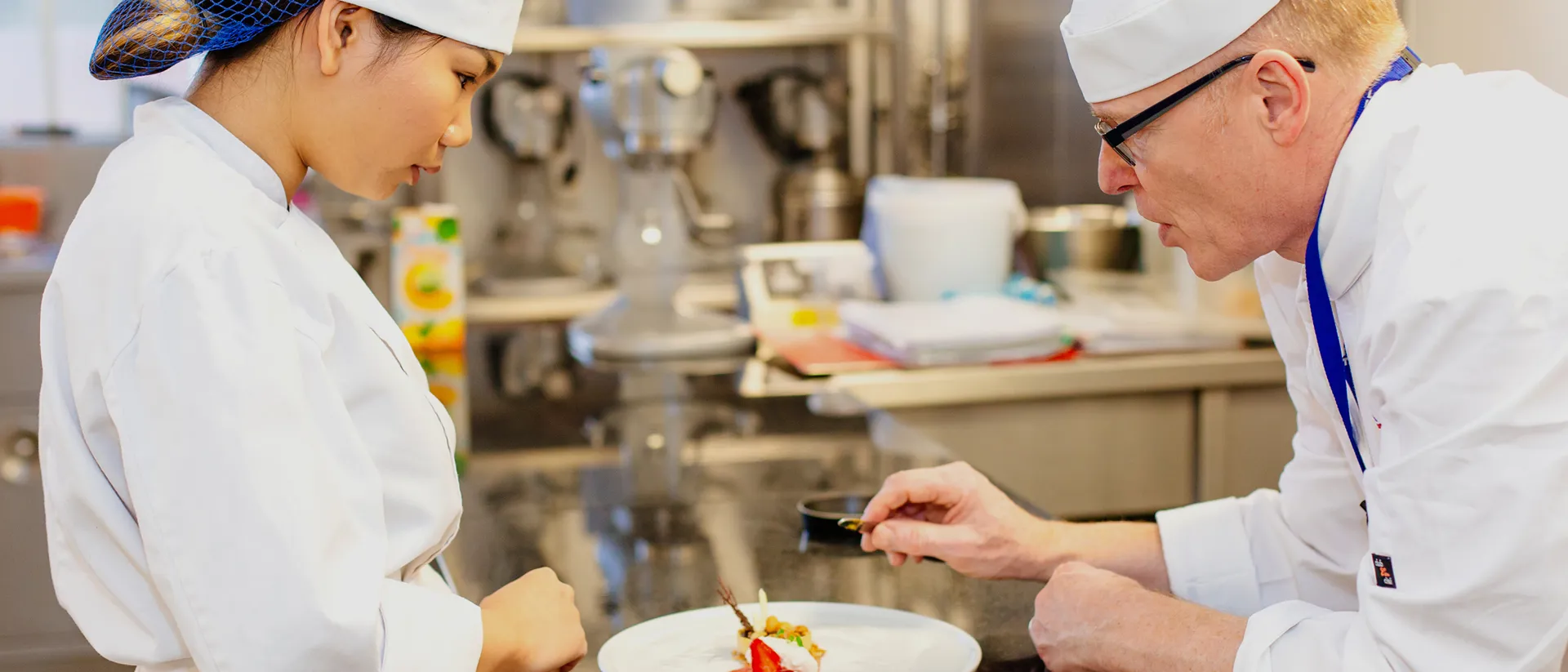 Culinary Arts student and a cheff