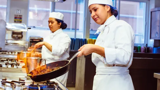 Culinary Arts students at University College Birmingham