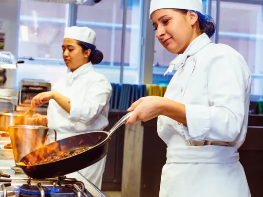 Culinary Arts students at University College Birmingham