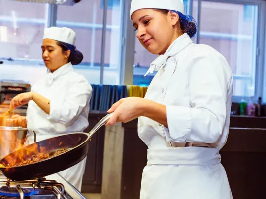 Culinary Arts students at University College Birmingham