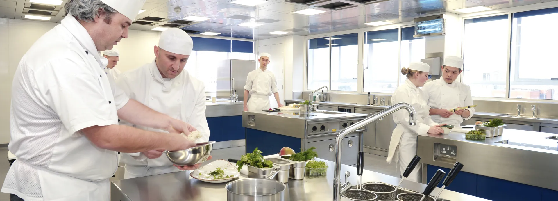 Kitchen Facilities Students Lecturer
