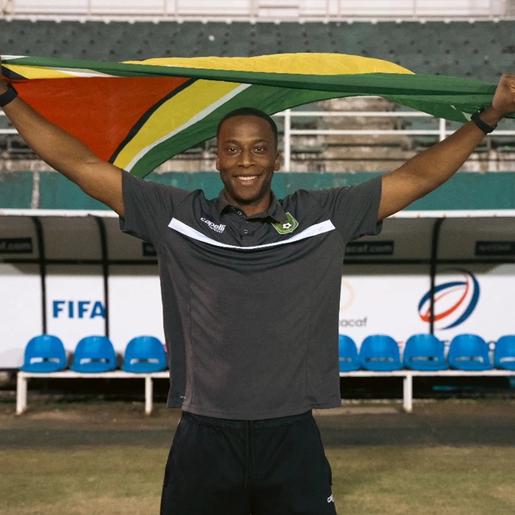 Duane Saunders, Head of Medical for the Guyana Men’s National Football Team, University College Birmingham Alumni
